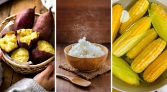 Bữa sáng nên ăn khoai lang, ngô hay cơm là tốt nhất?