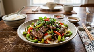 Cách ướp thịt bò xào mềm ngon đậm vị, không bị dai khô