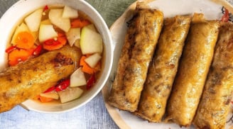 Mẹo rán nem giòn rụm, vàng ươm, để nguội không ỉu