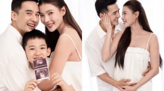 Thúy Diễm cập nhật tình hình sức khỏe trong thời gian mang thai lần 2