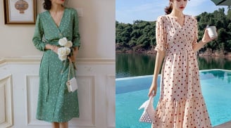 Váy chấm bi không hề lỗi mốt: 3 bí quyết diện đẹp, thanh lịch và thời thượng