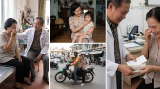 Người ôm cháu giữa động đất, người bật khóc vì không đủ tiền chữa bệnh