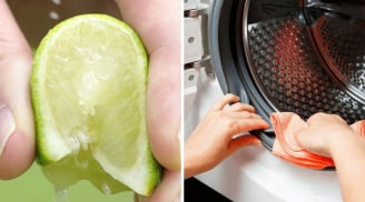 Tại sao bạn nên vắt chanh vào máy giặt?
