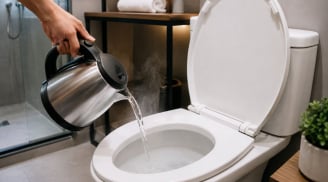 Tại sao khi nhận phòng khách sạn nên đun một ấm nước sôi đổ vào bồn cầu? Lý do bất ngờ