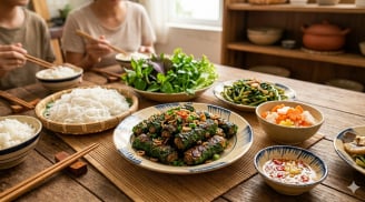 Bí quyết rán chả lá lốt vàng đều mà lá vẫn xanh đẹp như ngoài hàng