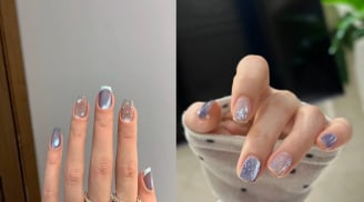 Nail mắt mèo dáng vuông lên ngôi, chinh phục tín đồ yêu vẻ đẹp tinh tế