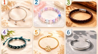 Chọn một chiếc vòng tay bạn thích nhất: Có thể mách bảo con đường làm giàu phù hợp với bạn