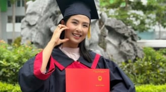 Hoa hậu Ngọc Hân nhận bằng thạc sĩ