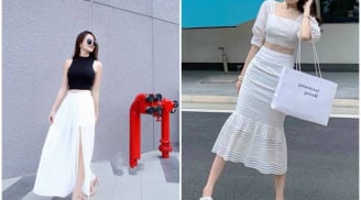 Mùa hè thêm cuốn hút với những bản phối màu trắng vừa tinh khôi vừa thời thượng