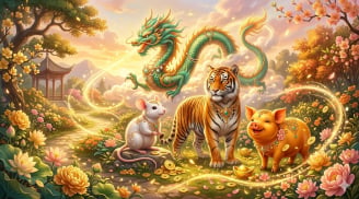 Từ 21/6 đến 30/6: 4 tuổi đón lộc bất ngờ, tiền vào liên tiếp, làm gì cũng thuận