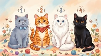 Chọn chú mèo bạn muốn nuôi để khám phá kiểu người hợp với bạn
