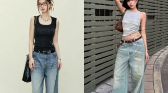 Áo ba lỗ, áo thun và quần ống rộng: Công thức mặc đẹp mùa hè vừa mát mẻ vừa thanh lịch