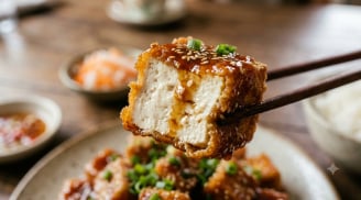 Cách làm đậu hũ chiên giòn sốt mặn ngọt, món ăn ai cũng mê cho bữa cơm gia đình