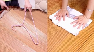 Cách làm sạch chiếu trúc không dùng nước vẫn sạch bong như mới