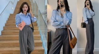Muốn mặc quần kaki, quần xám hay quần trắng đẹp hơn? Bí quyết nằm ở cách phối màu trang phục