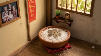 Đặt bát muối ở đâu trong nhà để 'hút' tài lộc, xua đuổi vận xui? Đừng đặt nhầm kẻo mất lộc!