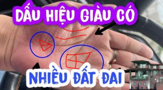 Người tài ba xuất chúng càng già càng giàu có 3 nét tướng này trên lòng bàn tay: Đó là gì?