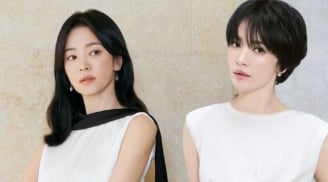 Song Hye Kyo ghi điểm với kiểu áo thanh lịch, mặc đi làm hay dạo phố đều đẹp