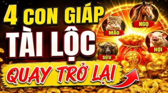 4 con giáp Lật Ngược Thế Cờ, 10 ngày tới Tài Lộc quay trở lại