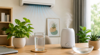 Ở phòng điều hòa cả ngày, nên đặt thêm 3 thứ này để vừa mát vừa giữ sức khỏe
