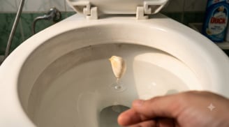 Vì sao bạn nên thả một tép tỏi vào bồn cầu trước khi đi ngủ?