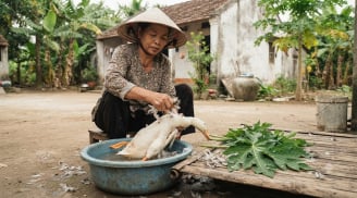 Cách vặt lông vịt siêu nhanh, sạch bóng nhờ lá đu đủ