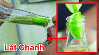 Tại sao nhiều người thích thả vài lát chanh tươi vào cốc bia?