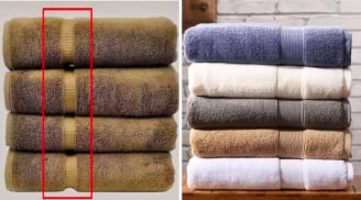 Tại sao trên khăn tắm luôn có một đường kẻ sọc khác biệt?