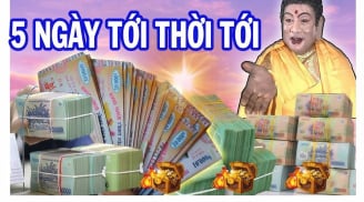 5 ngày tới: 3 con giáp đời sang trang mới đếm tiền mỏi tay