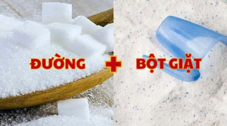 Trộn đường trắng với bột giặt có tác dụng gì mà nhiều người thích áp dụng?