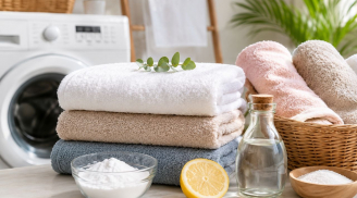 Vì sao khăn tắm giặt rồi vẫn có mùi hôi? 5 mẹo mà nhiều chưa biết để khăn thơm tho mềm mại