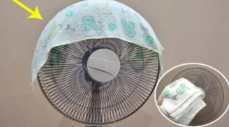 Vì sao sao nên treo 1 chiếc khăn ẩm vào quạt vào mùa hè