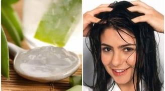 Cách ủ tóc bằng nha đam mềm mượt, giảm rụng tóc không tốt tiền