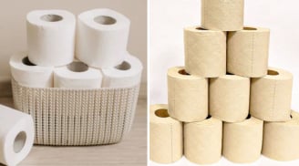 Giấy vệ sinh màu vàng hay màu trắng tốt hơn?