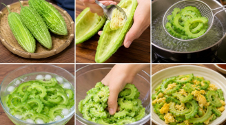 Mẹo để mướp đắng bớt đắng, ăn giòn ngon: Không cần ngâm quá lâu, chỉ cần làm đúng 5 bước