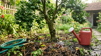 Chỉ một thao tác nhỏ khi tưới nước cũng quyết định cây có sai quả hay không