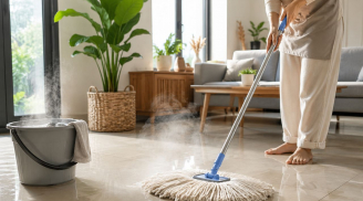 Mưa ẩm kéo dài, lau nhà kiểu này sẽ giúp nền nhà khô thoáng không nhớp nháp