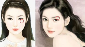 3 vị trí  nốt ruồi trên mặt mang tới may mắn