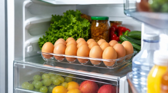 Cất trứng ở cánh cửa tủ lạnh là sai lầm, vì sao?