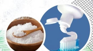 Vì sao nên trộn chút muối vào kem đánh răng