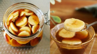 Cách dùng chuối ngâm giấm giảm cân, tiêu mỡ bụng