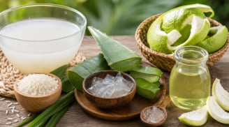 3 cách gội đầu giúp sạch gàu, giảm rụng tóc, tóc con mọc tua tủa với nguyên liệu sẵn có trong bếp