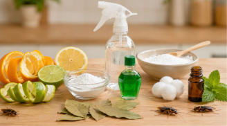 Chỉ cần vài nguyên liệu có sẵn trong bếp: 5 cách đuổi gián đơn giản, tiết kiệm mà nhiều người chưa biết