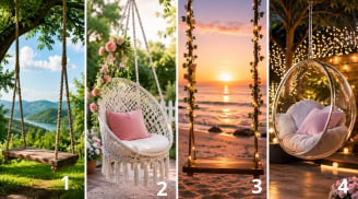 Hãy chọn chiếc xích đu bạn muốn ngồi nhất