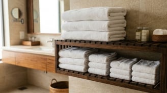 4 loại khăn trong phòng tắm khách sạn: Mỗi loại một công dụng, biết để dùng đúng cách