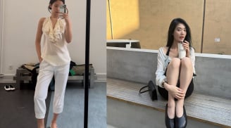 Xu hướng giày bệt mới đươc dàn mỹ nhân đình đam lăng xê