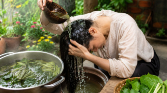Cách nấu nước gội đầu từ các loại rau, lá cây giúp tóc mềm mượt, hỗ trợ mọc tóc nhanh