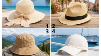 Chọn 1 chiếc mũ bạn thích đội khi đi du lịch, bạn là người như thế nào trong mắt người khác?