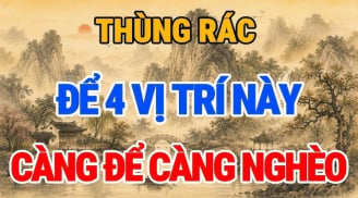 4 vị trí đặt thùng rác hao tài, tán lộc