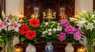 Những loại hoa đẹp nhưng người xưa rất kiêng đặt lên ban thờ thắp hương: Không phải ai cũng biết